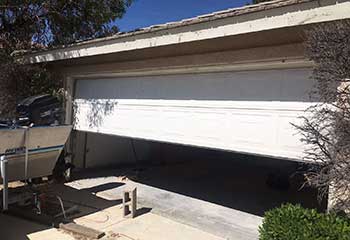 Garage Door Off Track - Tolleson